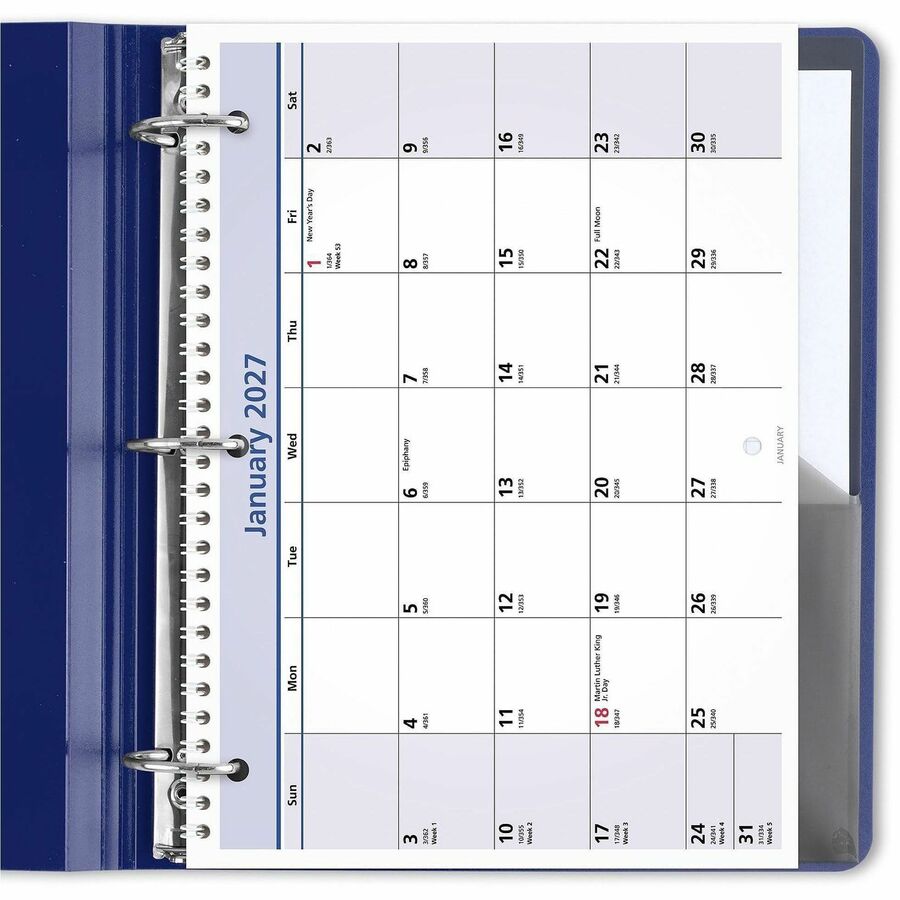 At-A-Glance QuickNotes Desk Wall Calendar