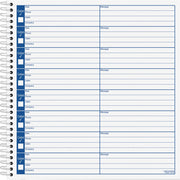 Adams Voice Mail Log Book