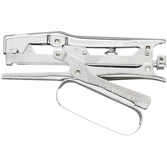 Staples Upto 20 Sheet of 20lb Paper - Holds Upto 210 Staple - Full Strip - Staple Size: 0.25" - 2.63" Throat Depth - Chrome - Steel - 1 Each