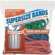 Size: Large, Large, Large - 17" Length x 250 mil Thickness - Heavy Duty, Environmentally Friendly, Reusable, Elastic, Stretchable, Strong - Latex - Assorted - 24 / Pack