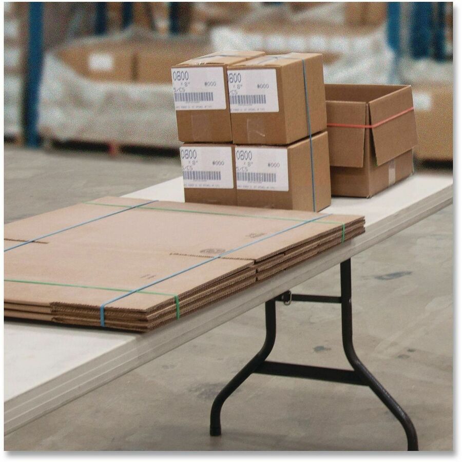 Size: Large, Large, Large - 17" Length x 250 mil Thickness - Heavy Duty, Environmentally Friendly, Reusable, Elastic, Stretchable, Strong - Latex - Assorted - 24 / Pack