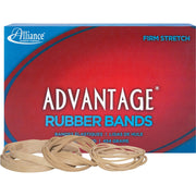 Alliance Rubber Advantage Rubber Bands - Size: #54 - Stretchable, Elastic - Natural Crepe - 1 Box