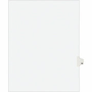Avery Individual Legal Exhibit Divider, Avery Style, Digit 18, 1 Printed Tab, Letter Size, White, 1 Tab per Set, 1 Pack, 20% Recycled, Reinforced Rip Proof Tab, Unpunched