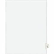 Avery Individual Legal Exhibit Divider, Avery Style, Digit 23, 1 Printed Tab, Letter Size, White, Reinforced Rip Proof Tab, Unpunched, 20% Recycled, 1 Tab per Set, 1 Pack