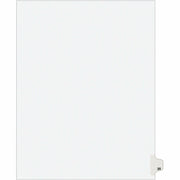Avery Individual Legal Exhibit Divider, Avery Style, Digit 25, 1 Printed Tab per Set, Letter Size, White, 8.5" x 11", 20% Recycled, Reinforced Rip Proof Tab, Unpunched, 1 Pack