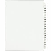 Avery Standard Collated Legal Exhibit Divider Set, 25 Dividers, Tabs 101-125, Letter Size, White Paper, Clear Reinforced Rip Proof Tabs, Unpunched, 1 Set, 20% Recycled Content