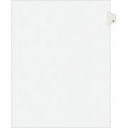 Avery Individual Legal Exhibit Dividers, Avery Style, 25 Dividers, Printed Tab C, 8.5" x 11", White, Reinforced Rip Proof Tab, Unpunched, 20% Recycled, 1 Pack