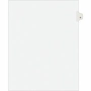 Avery Individual Legal Exhibit Dividers, Avery Style, 25 Dividers, Printed Tab D, 1 Tab/Set, Letter Size, White, 20% Recycled, Reinforced Tab, Rip Proof, Unpunched, 1 Pack