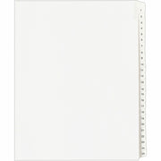 Avery Collated Legal Exhibit Dividers, Allstate Style, 25 Dividers per Set, Numbered 1-25, Letter Size, White, Reinforced Rip Proof Tabs, Unpunched, 20% Recycled Content