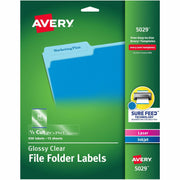 2/3" Width x 3 7/16" Length - Permanent Adhesive - Rectangle - Inkjet, Laser - Glossy - Clear - Film - Permanent Adhesive, Stick & Stay, Jam Resistant, Curl Resistant - 30 / Sheet - 15 Total Sheets - 450 Total Label(s) - 450 / Pack