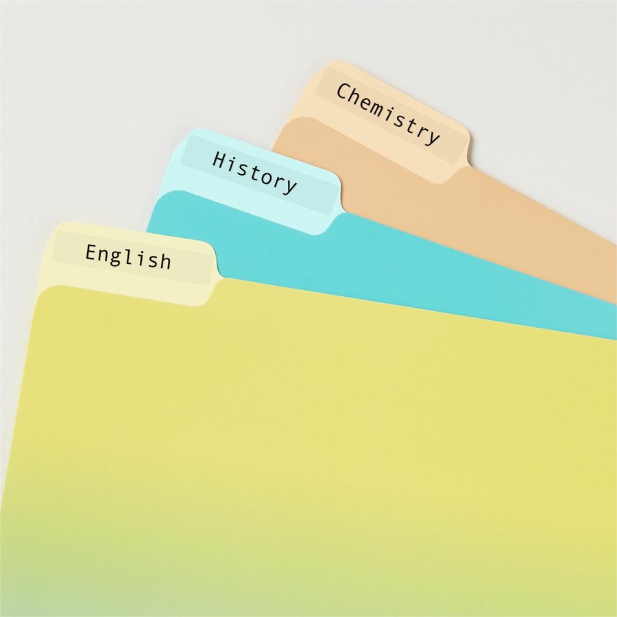 2/3" Width x 3 7/16" Length - Permanent Adhesive - Rectangle - Inkjet, Laser - Glossy - Clear - Film - Permanent Adhesive, Stick & Stay, Jam Resistant, Curl Resistant - 30 / Sheet - 15 Total Sheets - 450 Total Label(s) - 450 / Pack