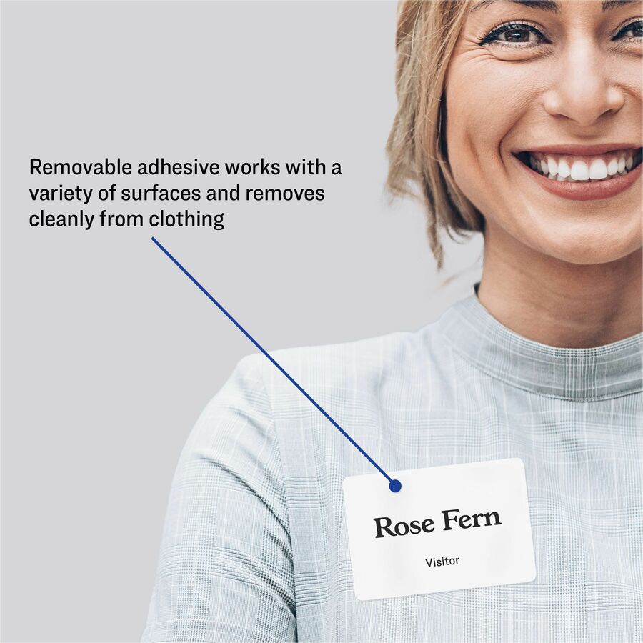 Avery&reg; Print or Write Name Badge Labels