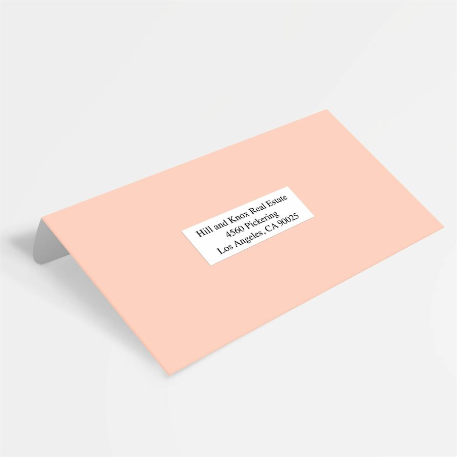 Avery&reg; Copier Address Labels - 1" Width x 2 3/16" Length - Permanent Adhesive - Rectangle - White - Paper - 33 / Sheet - 250 Total Sheets - 8250 Total Label(s) - 8250 / Box