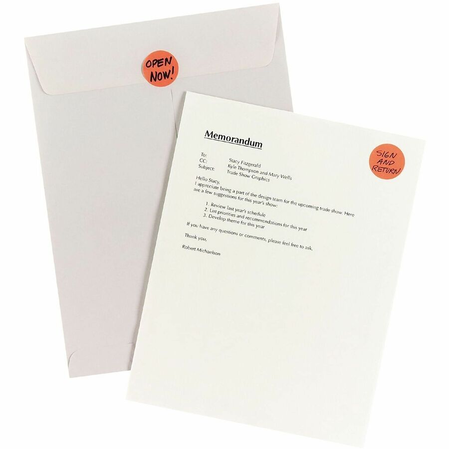 Avery&reg; 1-1/4" Color-Coding Labels - 1 1/4" Diameter - Removable Adhesive - Round - Laser - Red - 12 / Sheet - 1 Pack
