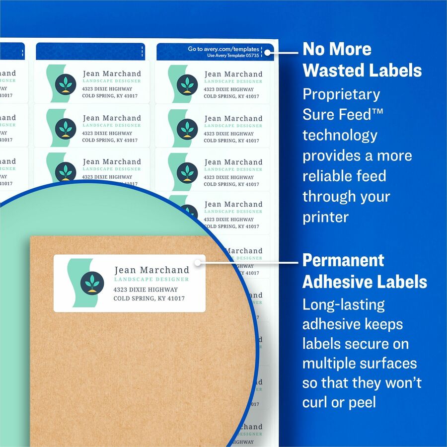 1" Width x 3" Length - Permanent Adhesive - Rectangle - Inkjet, Laser - White - Paper - 12 / Sheet - 20 Total Sheets - 240 Total Label(s) - 240 / Pack