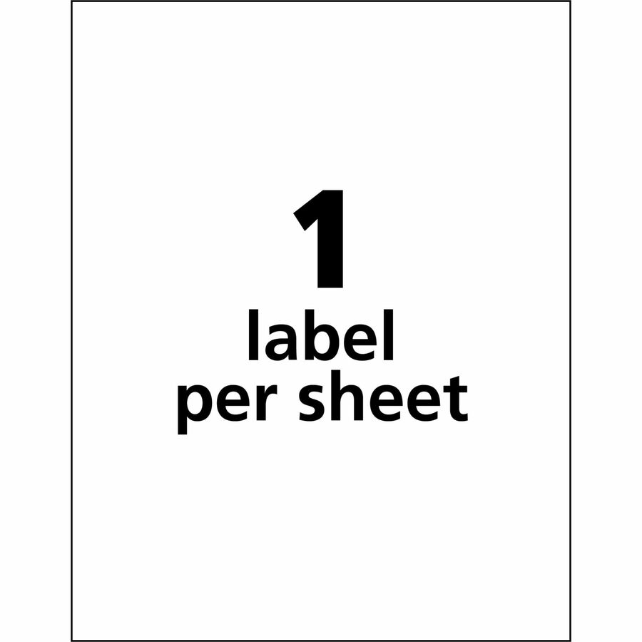 Avery&reg; Permanent Durable ID Labels with TrueBlock(R) Technology