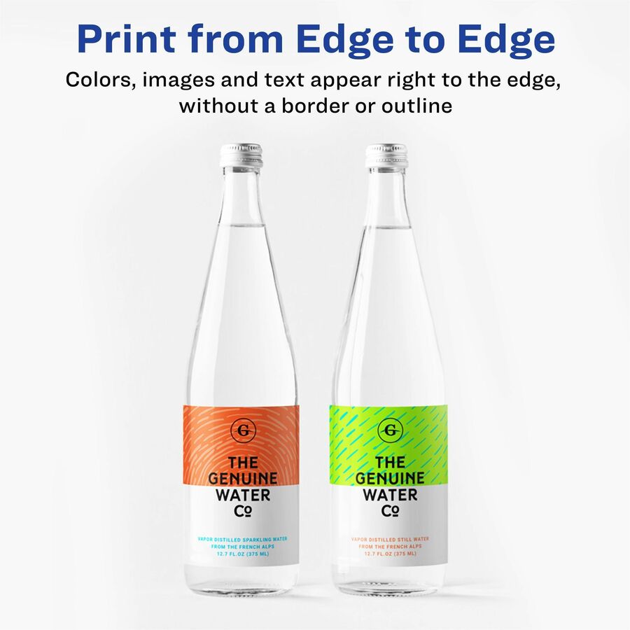 1 1/4" Width x 3 3/4" Length - Permanent Adhesive - Rectangle - Inkjet, Laser - Matte - White - Paper - Print-to-the Edge, Permanent Adhesive, Jam Resistant, Customizable - 12 / Sheet - 25 Total Sheets - 300 Total Label(s) - 300 / Pack