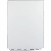 Avery Premium Collated Legal Exhibit Dividers with Table of Contents Tab, 26 Dividers (Tabs 1-25 plus TOC), Letter Size, White Paper, Clear Reinforced Tabs, Unpunched, Rip Proof, 25 Sets per Pack, 20% Recycled Content
