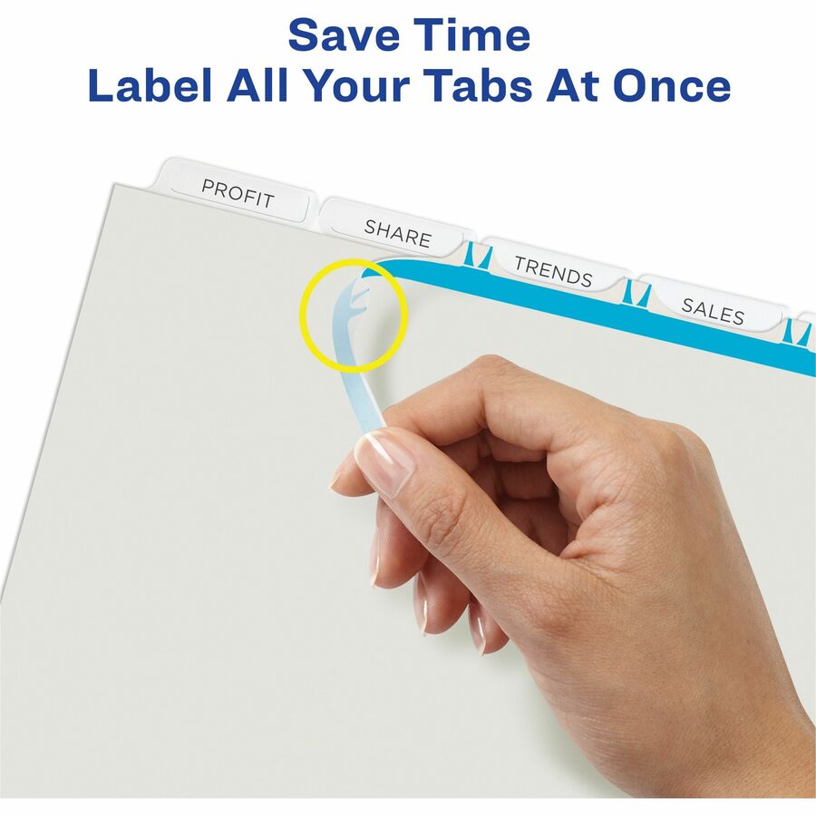 Avery&reg; Index Maker Clear Label Dividers