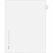 Avery Individual Legal Exhibit Dividers, Avery Style, Unpunched, Digit 3, 25 White Paper Dividers with Reinforced Rip Proof Tabs, Letter Size, 1 Tab per Set, 25 per Pack, 20% Recycled Content
