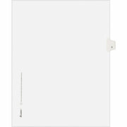 Avery Individual Legal Exhibit Dividers, Avery Style, Unpunched, Digit 9, 25 Dividers/Pack, 8.5" x 11", White Paper, White Reinforced Rip Proof Tab, 20% Recycled Content