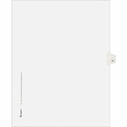 Avery Individual Legal Exhibit Dividers, Avery Style, Unpunched, 25 Dividers, 25 Printed Tabs (Digit 12), Letter Size, White, Reinforced Rip Proof Tabs, 20% Recycled, 1 Pack
