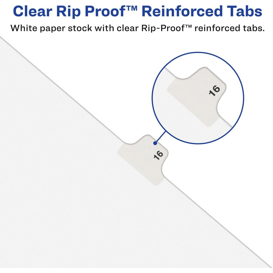 Avery&reg; Individual Bottom Tab Legal Dividers