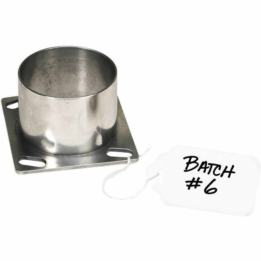 3.25" Length x 1.94" Width - Rectangular - Twine Fastener - Polyester, Cotton - White - 1000 / Box