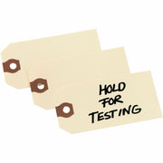 4.75" Length x 2.37" Width - Rectangular - Card Stock, Pulp - Manila - 1000 / Box