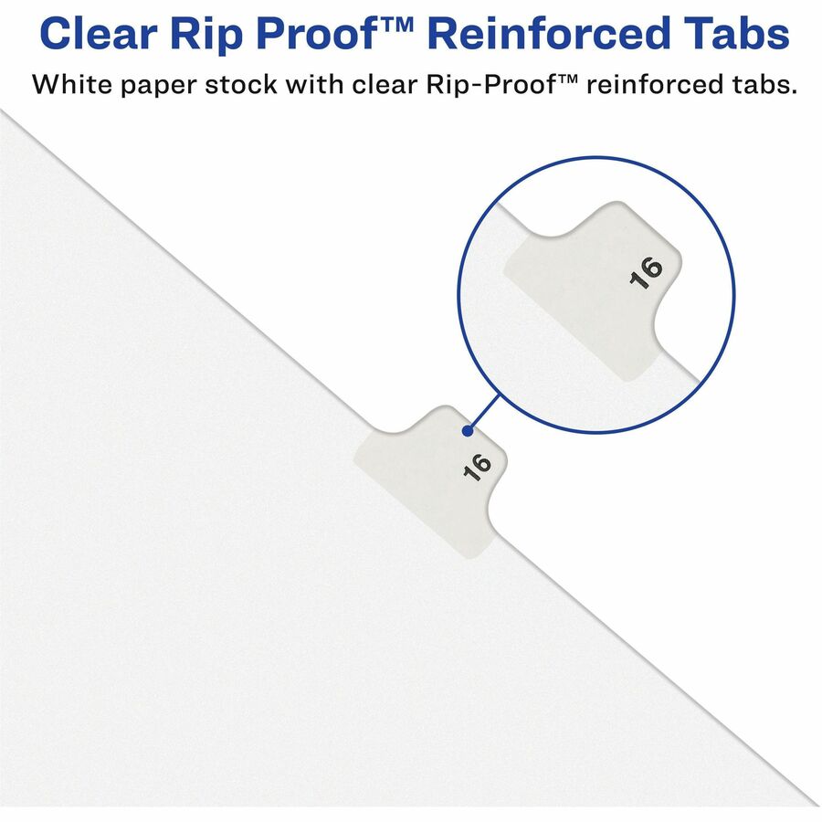 Avery&reg; Individual Bottom Tab Legal Dividers