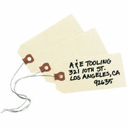#26 - 4.25" Length x 2.12" Width - Rectangular - Wire Fastener - Card Stock - Manila - 1000 / Box