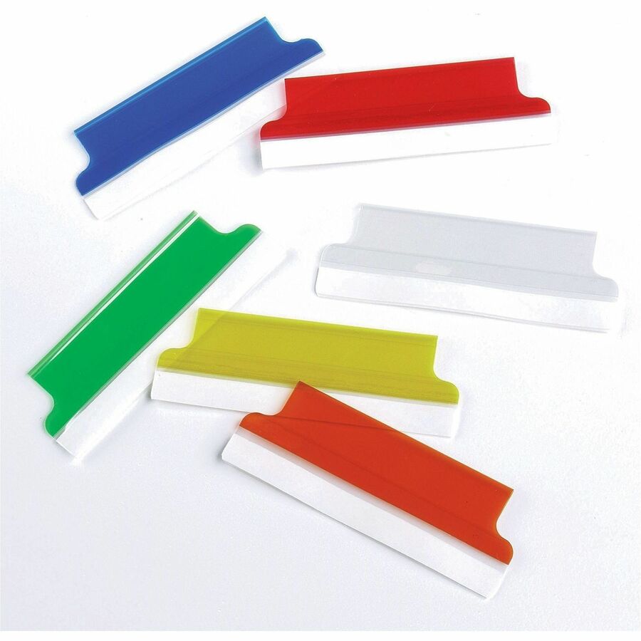Avery&reg; Index Tabs with Printable Inserts - Print-on Tab(s) - 2" Tab Height - Self-adhesive, Permanent - Assorted Plastic Tab(s) - 1 Pack