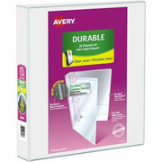 Avery&reg; Durable View 1.5" Binder, White Binder (17022)