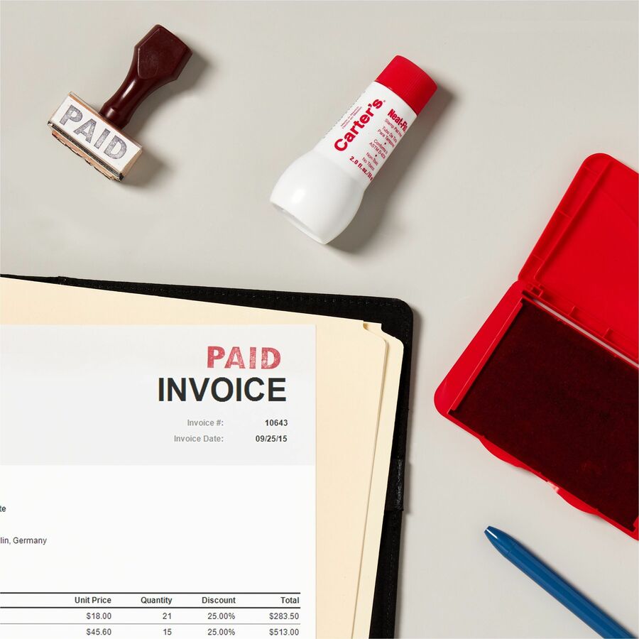 Red Ink - 2 fl oz - Red - 1 Each