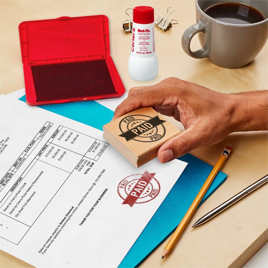 Red Ink - 2 fl oz - Red - 1 Each