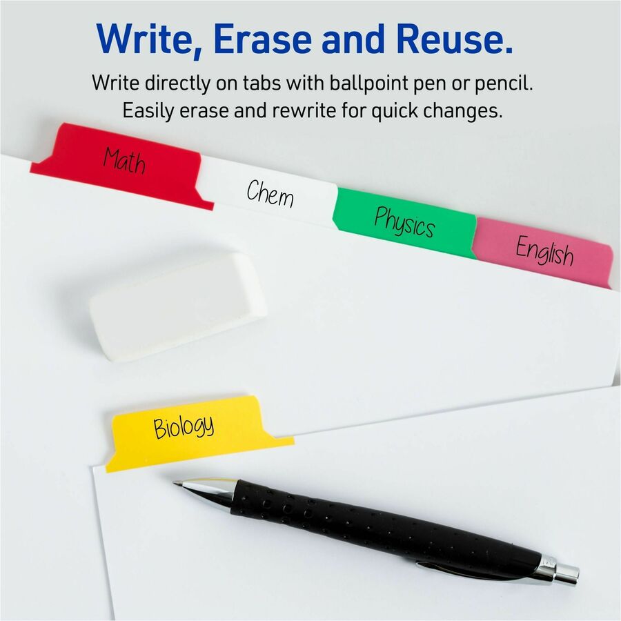 Avery&reg; Big Tab Write & Erase 5-Tab Dividers (23076)