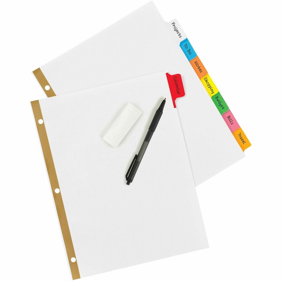 Avery&reg; Big Tab Write & Erase 8-Tab Dividers (23079)