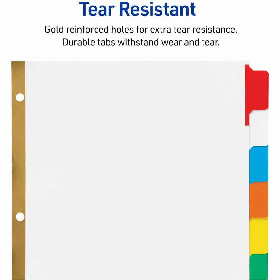 Avery&reg; Big Tab Write & Erase 8-Tab Dividers (23079)
