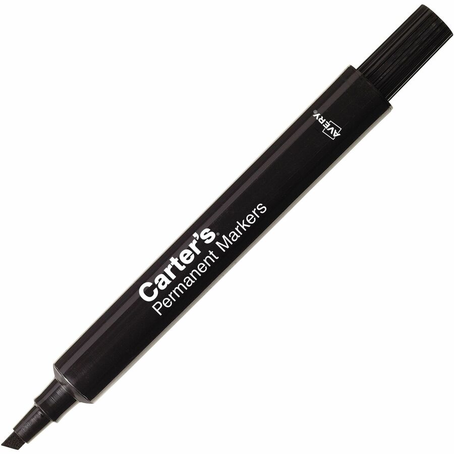 120.9675 mm Chisel Marker Point - Black Ink - 1 Dozen