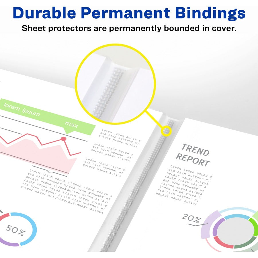 Avery&reg; White Presentation Book