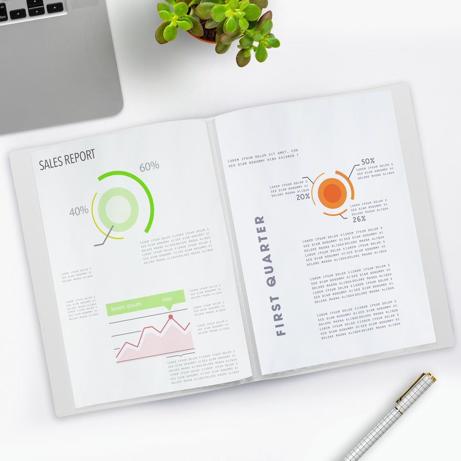 Avery&reg; White Presentation Book
