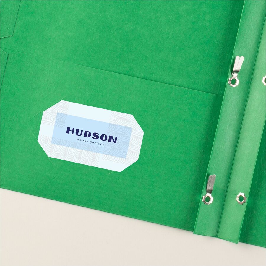 Avery&reg; Letter Report Cover - 8 1/2" x 11" - 70 Sheets Capacity - 3 x 3-prong Fastener Fastener(s) - 1/2" for Folder - 2 Internal Pocket(s) - Paper - Green - 0% Recycled - 25 / Box