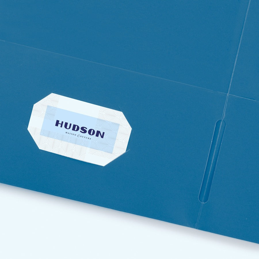 Avery&reg; Letter Pocket Folder - 8 1/2" x 11" - 40 Sheets Capacity - 2 Internal Pocket(s) - Paper - Assorted - 0% Recycled - 25 / Box