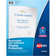 20 x Sheet Capacity - For Letter 8 1/2" x 11" Sheet - Top Loading - Clear - Polypropylene - 1 Pack