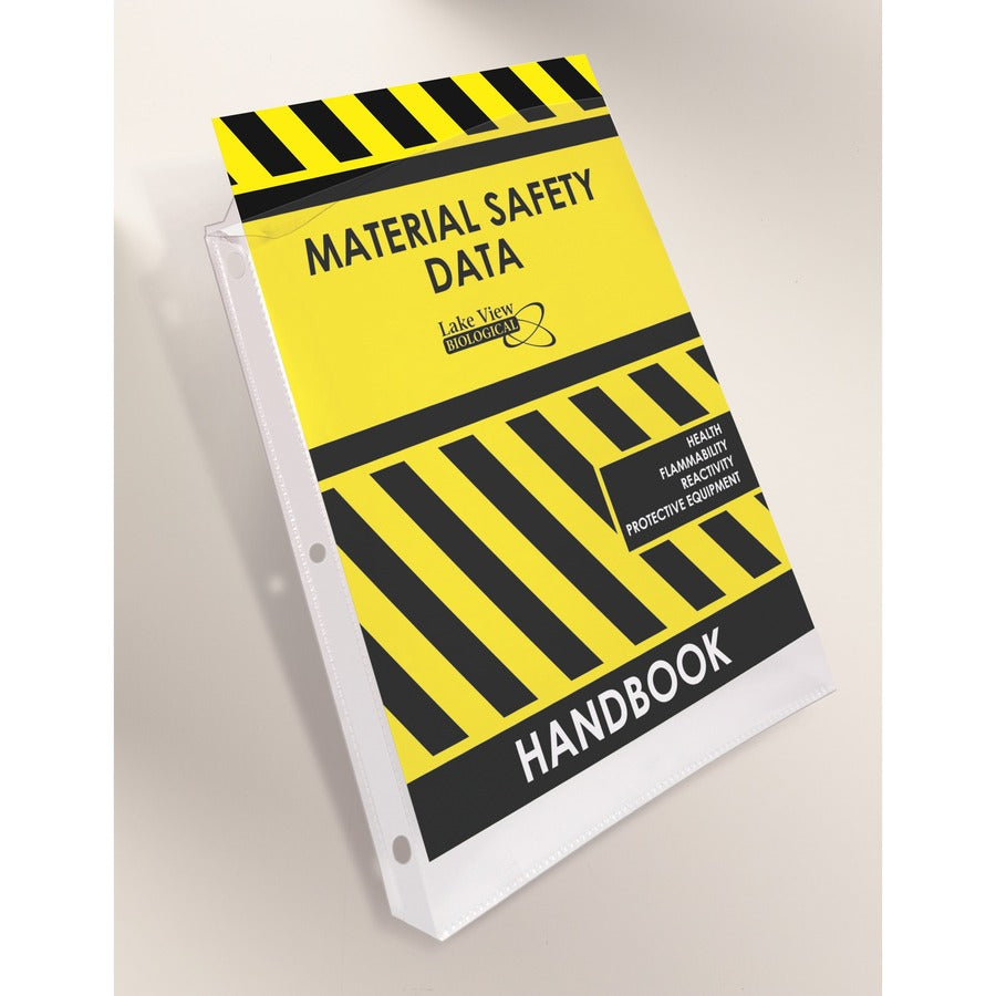 Sheet Capacity - For Letter 8 1/2" x 11" Sheet - Ring Binder - Top Loading - Diamond Clear - Polypropylene - 25 / Pack