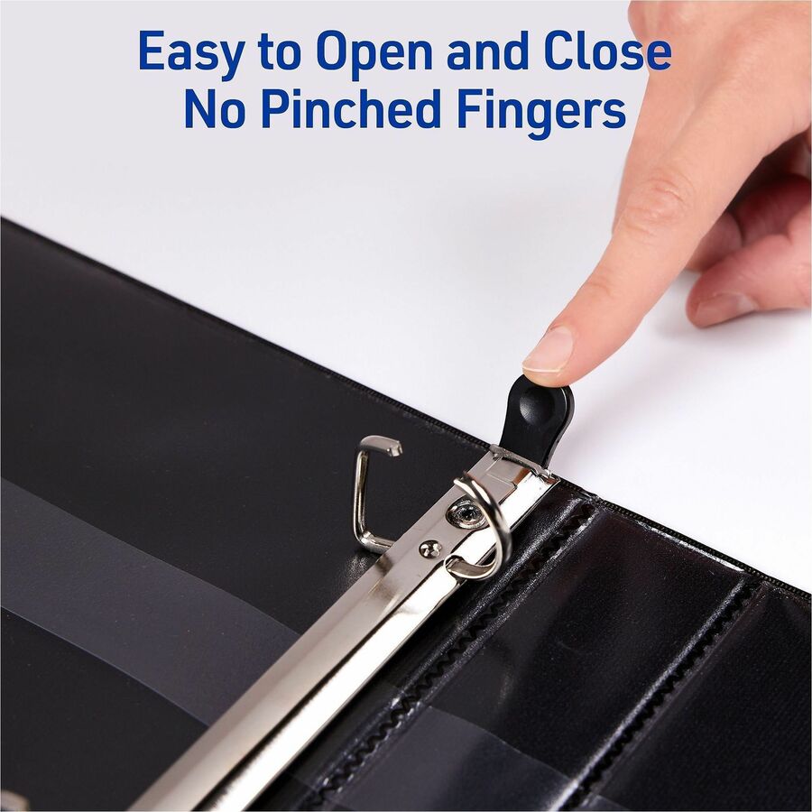 Avery&reg; Heavy-Duty Binder, 1" One Touch EZD(R) Rings, White (79199)
