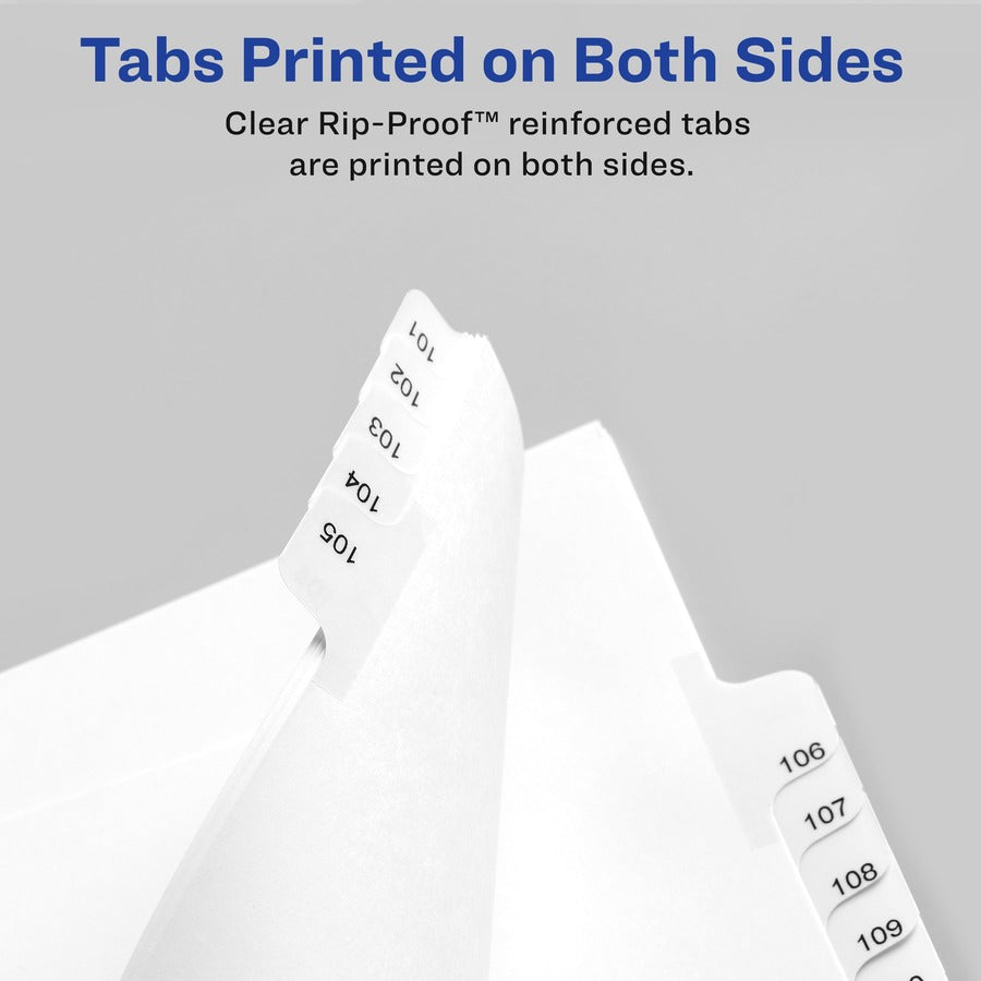 Avery&reg; Side Tab Individual Legal Dividers