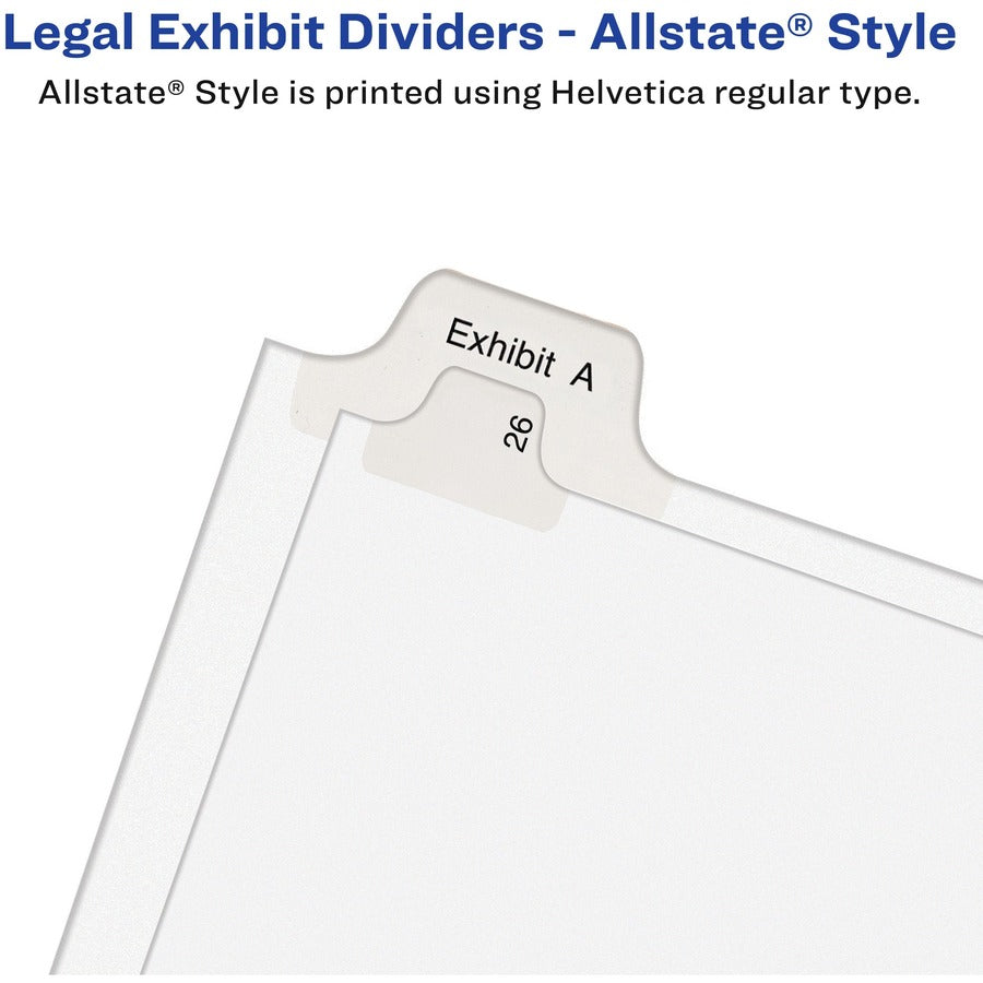 Avery&reg; Side Tab Individual Legal Dividers