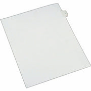 Avery&reg; Alllstate Style Individual Legal Dividers - 25 x Divider(s) - Side Tab(s) - 5 - 1 Tab(s)/Set - 8.5" Divider Width x 11" Divider Length - Letter - 8.50" Width x 11" Length - Paper Divider - White Tab(s) - 20% Recycled - 1 Pack
