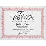 Holds 11" x 8.50" Insert - Horizontal, Vertical - Hook - Clear - 1 Each